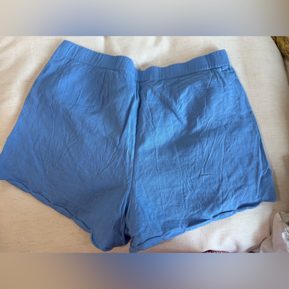 Abercrombie & Fitch Linen Blue Shorts - Size 35